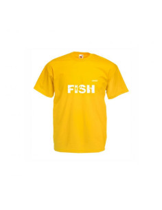 T-Shirt Filstar FISH-MEN YELLOW