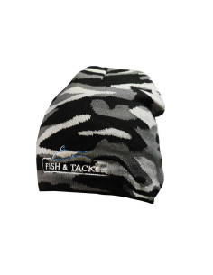 Camouflage Beanie Fish-Tackle 7134 (graphite/light-grey)