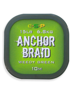 Leader ESP ANCHOR BRAID WEEDY GREEN - 10m