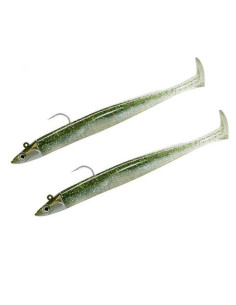 Soft Lures Fiiish CRAZY PADDLE TAIL DOUBLE COMBO - 12cm/7g 2
