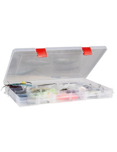Tackle Box Plano RUSTRICTOR 3700 (Thin) Clear 6 carton