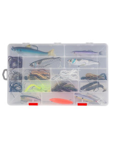 Tackle Box Plano RUSTRICTOR 3700 (Thin) Clear 6 carton 2