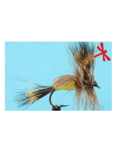 Dry English flies Dragon 10 - 3pcs