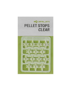Korum Pellet Stops - Clear
