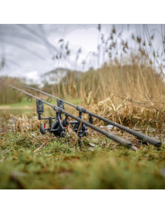 Avid Carp Lok Down 2 Rod Fixed Buzz Bar 2
