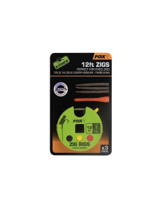 Fox EDGES ZIG RIG 12ft x 3