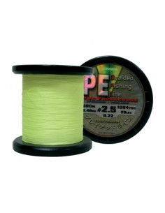 Braided Lazer PE BRAID YELLOW - 1000m